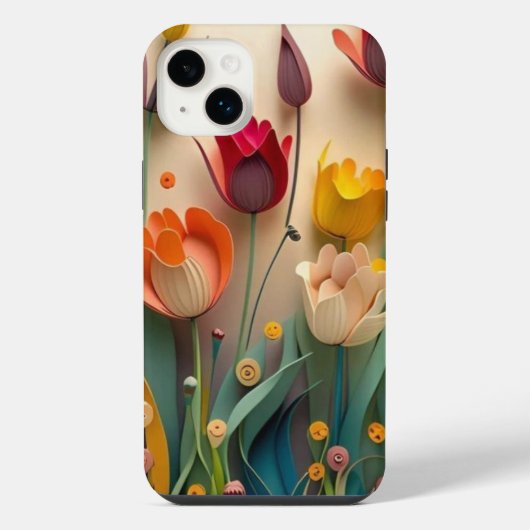 Blumig iPhone hülle (Rückseite)