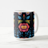 blumig kaffeetasse (VorderseiteRechts)
