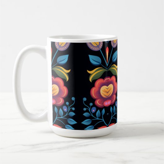 blumig kaffeetasse (Links)