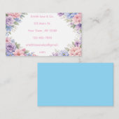 Blumig Visitenkarte (Vorne/Hinten)