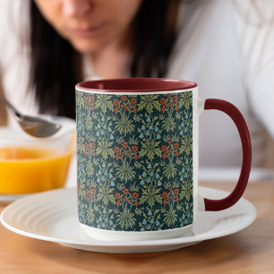 Blumige Antike Nelke Blaue Hyazinthe John Henry De Tasse