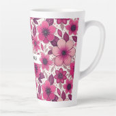Blumige beste Mama ever Milchtasse (Rechts)