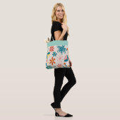 Blumige Boohoo-Tasche Tasche (Am Model)