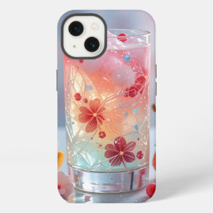 Blumige Fantasie-Erfrischung iPhone 13 Hülle