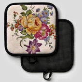 Blumige Fantasie  Topflappen