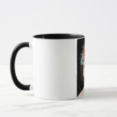 Blumige Frau Tasse (Links)