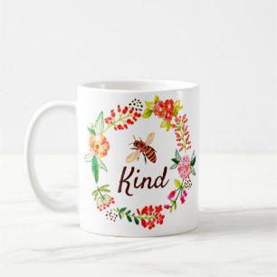 Blumige Freundlichkeit Kaffeetasse