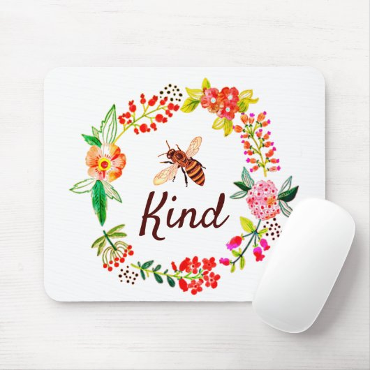 Blumige Freundlichkeit Mousepad (Mit Mouse)