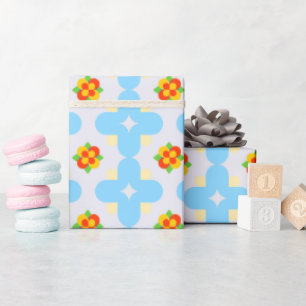 Blumige Harmonie – Hibiskus-Inspiration Geschenkpapier