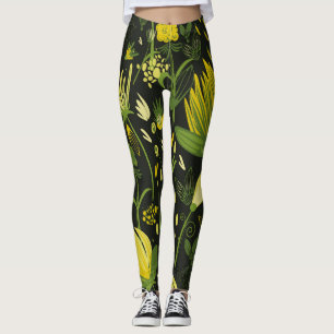 Blumige Harmonie in einem reizenden Strauß. Leggings