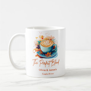 Blumige Hochzeits-Paar-Dusche: Die perfekte Mischu Kaffeetasse