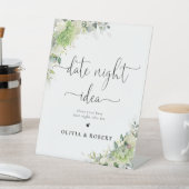 Blumige Hortensien Date Night Idee Schild (In SItu)