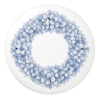 Blumige Keramikknöpfe Keramikknauf