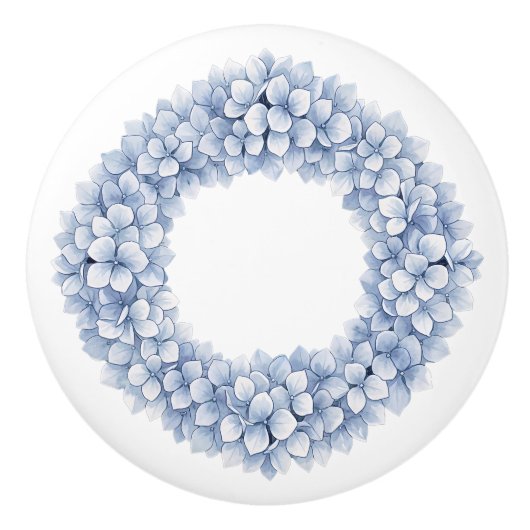 Blumige Keramikknöpfe Keramikknauf (Vorderseite)
