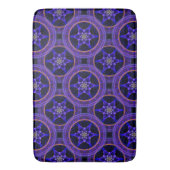 Blumige moderne Boho elegante abstrakte Muster #50 Badematte (Vorderseite Vertikal)
