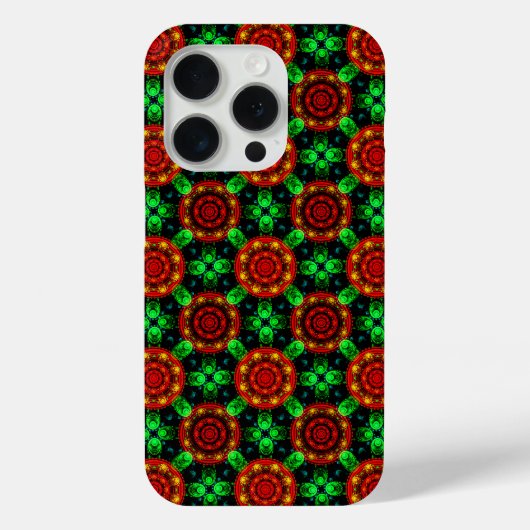 Blumige moderne Boho elegante abstrakte Muster #50 Case-Mate iPhone Hülle (Rückseite)