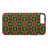Blumige moderne Boho elegante abstrakte Muster #50 Case-Mate iPhone Hülle (Rückseite (Horizontal))