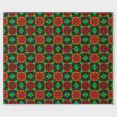 Blumige moderne Boho elegante abstrakte Muster #50 Geschenkpapier (Flach)