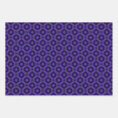 Blumige moderne Boho elegante abstrakte Muster #50 Geschenkpapier Set (Vorderseite)