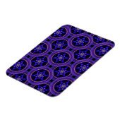 Blumige moderne Boho elegante abstrakte Muster #50 Magnet (Linke Seite)