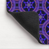 Blumige moderne Boho elegante abstrakte Muster #50 Mousepad (Ecke)
