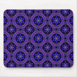 Blumige moderne Boho elegante abstrakte Muster #50 Mousepad