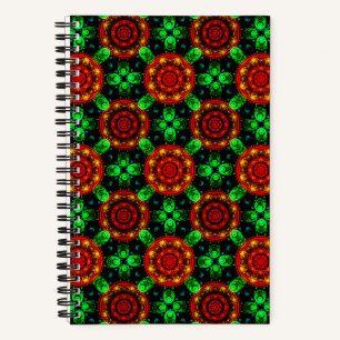 Blumige moderne Boho elegante abstrakte Muster #50 Notizblock