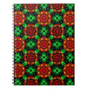 Blumige moderne Boho elegante abstrakte Muster #50 Notizblock