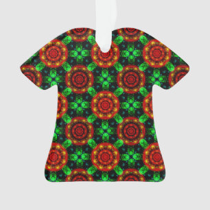Blumige moderne Boho elegante abstrakte Muster #50 Ornament