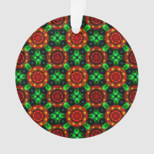 Blumige moderne Boho elegante abstrakte Muster #50 Ornament