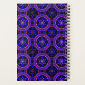 Blumige moderne Boho elegante abstrakte Muster #50 Planer (Rückseite)