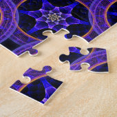 Blumige moderne Boho elegante abstrakte Muster #50 Puzzle (Seite)