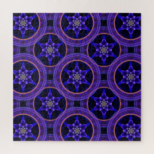 Blumige moderne Boho elegante abstrakte Muster #50 Puzzle (Vertikal)