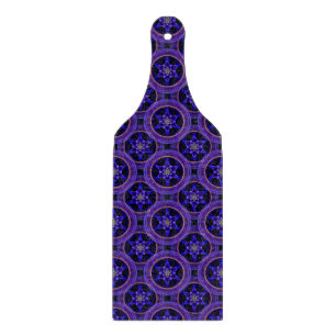 Blumige moderne Boho elegante abstrakte Muster #50 Schneidebrett