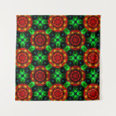 Blumige moderne Boho elegante abstrakte Muster #50 Wandteppich (Vorderseite (Horizontal))