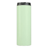 Blumige moderne personalisierte Daisy hübsche eleg Thermosbecher (Rückseite)