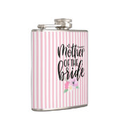Blumige Mutter-der-Braut-Flasche Flachmann (Rechts)