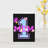 Blumige Mutter Muttertag süße Mama Blume Karte (Gelbe Blume)