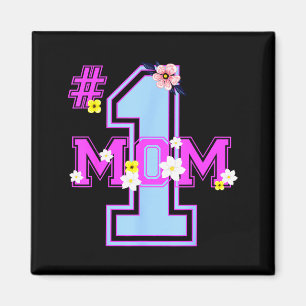 Blumige Mutter Muttertag süße Mama Blume  Magnet