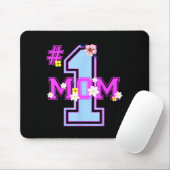 Blumige Mutter Muttertag süße Mama Blume Mousepad (Mit Mouse)