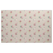 Blumige Rosen Chic Stoff nach Maß (Fat Quarter (45,7 x 55,9 cm))