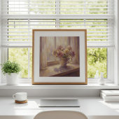 Blumige Stillleben-Wandkunstposter Poster
