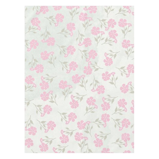 Blumige Tischdecke für das Esszimmer | Tischdecke (Vorderseite)