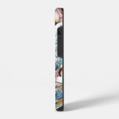 Blumiger Boho-Handyhülle iPhone Hülle (Linke Seite)