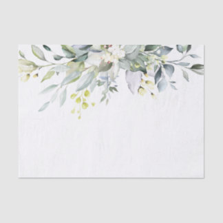 Blumiger Boho Seidenpapier