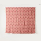 Blumiger Boho-Zauber Wandteppich (Vorderseite (Horizontal))