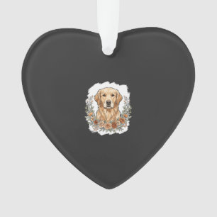 Blumiger Golden Retriever Sublimation Ornament