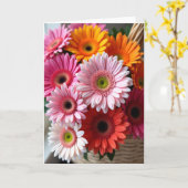 Blumiger Knall Erfreuliche Karte (Gelbe Blume)
