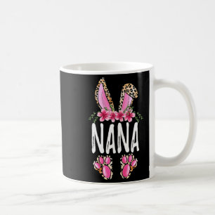 Blumiger Leopard Nana Bunny süßer glücklicher Oste Kaffeetasse