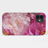 Blumiger Pfingstrose iphone Fall Case-Mate iPhone Hülle (Rückseite (Horizontal))